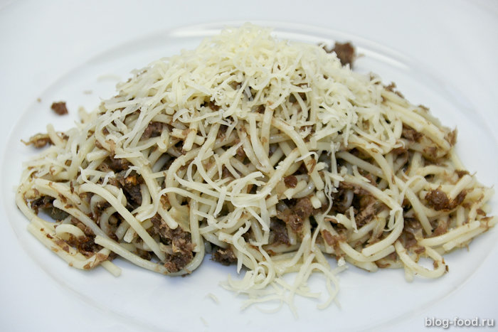 Быстрые спагетти – пошаговый рецепт приготовления с фото