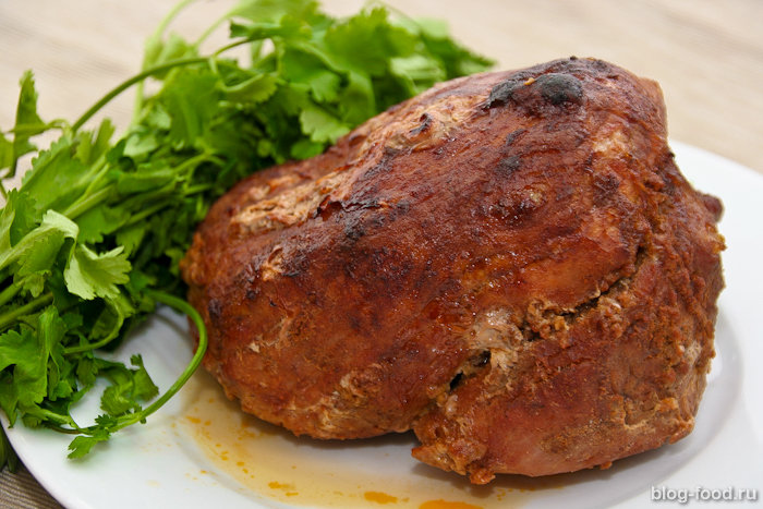 Рецепт приготовления буженины из свинины в духовке
