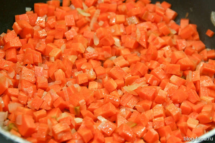 Морковное ризотто, или ростбиф с тушёной морковью и сыром