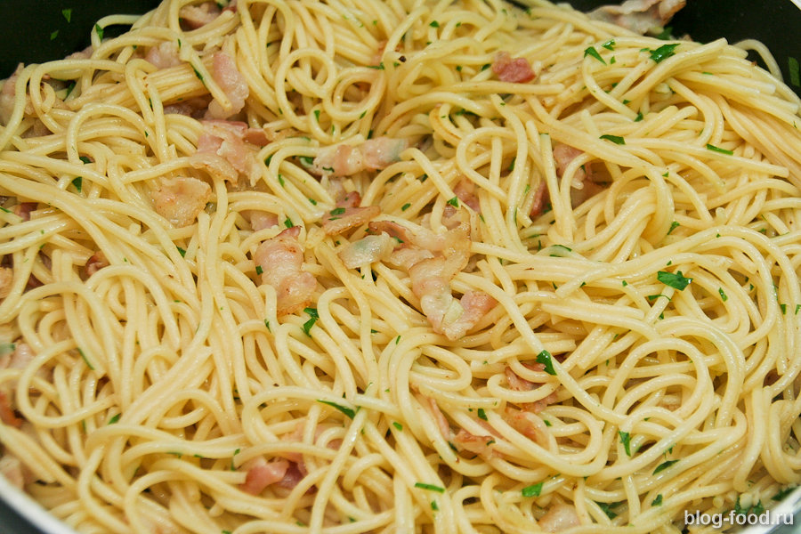 Спагетти карбонара (v. 3)
