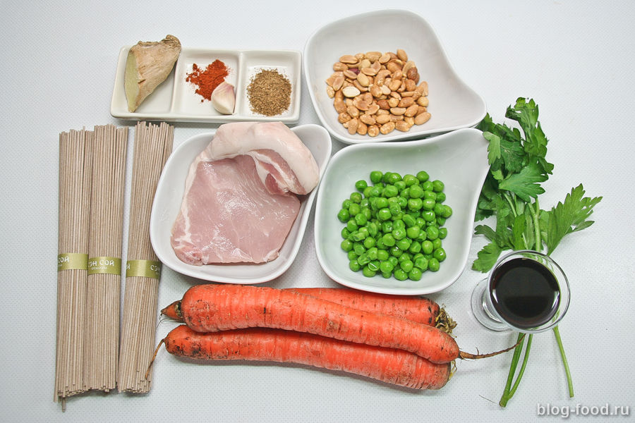 Лапша со свининой: 20 домашних рецептов на сковороде и в казане, в соевом соусе