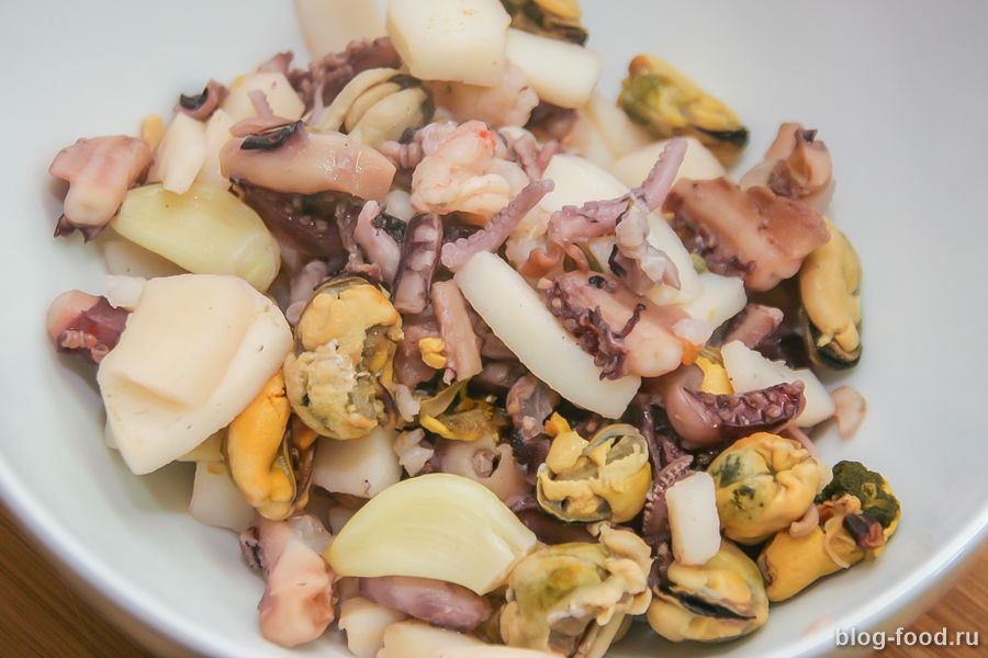 Простая паэлья с морепродуктами - рецепт с фотографиями - Patee. Рецепты