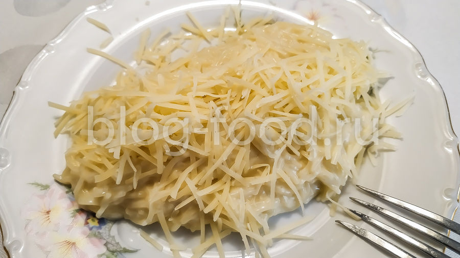 Спагетти с сыром Пармезан