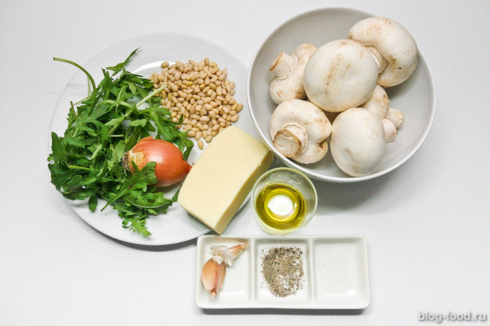 Шампиньоны, фаршированные овощной начинкой - Пошаговый рецепт с фото, как приготовить?