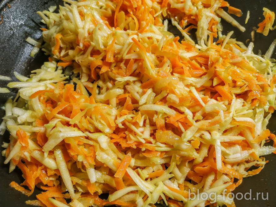 Кабачковая запеканка с сыром и морковью